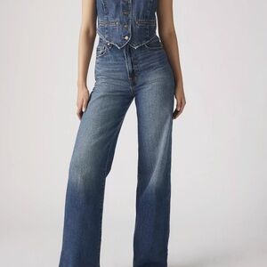 Levi's Ribcage Wide Leg Jeans